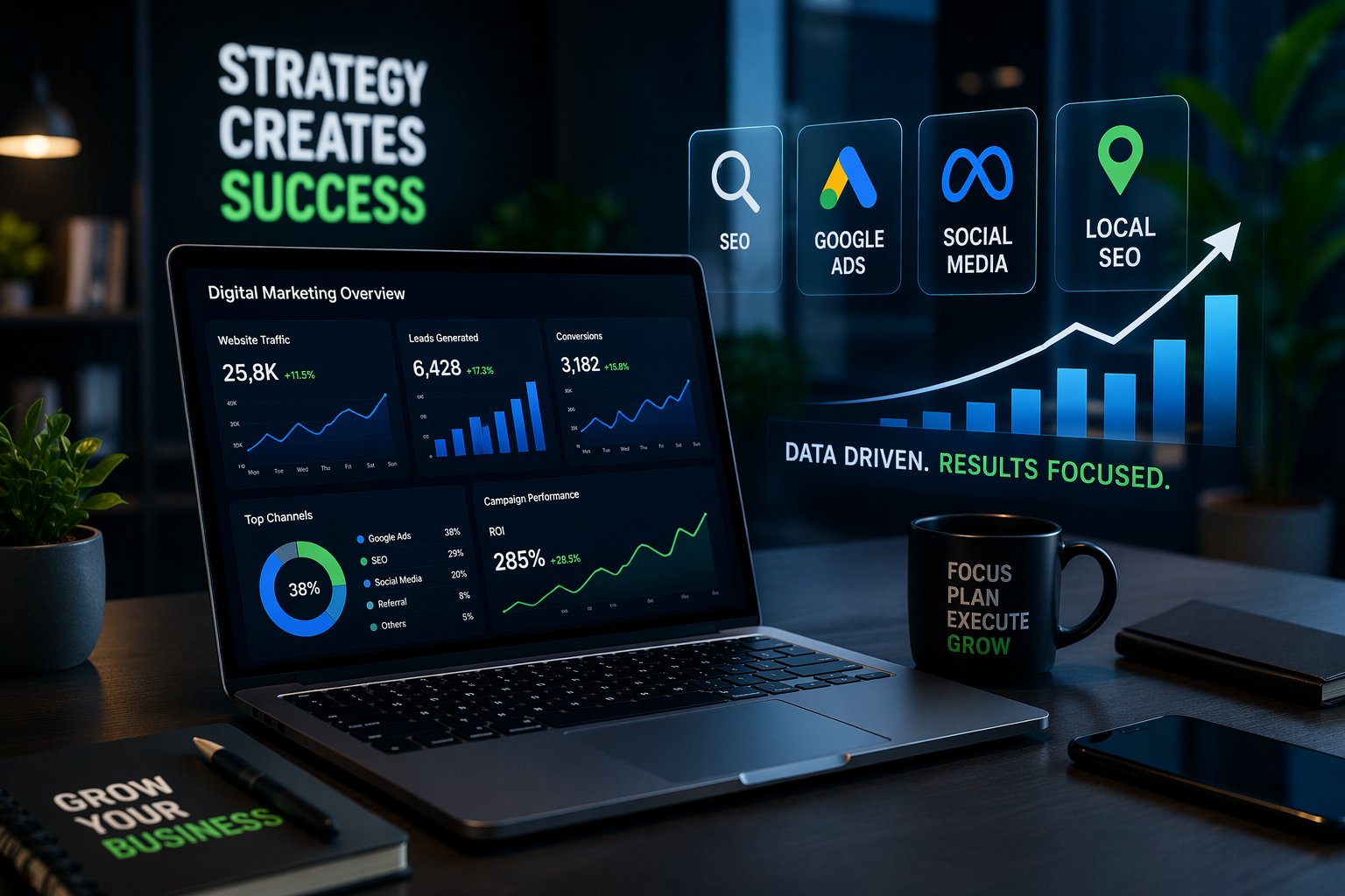 digital marketing services in Delhi NCR analytics and strategy overview